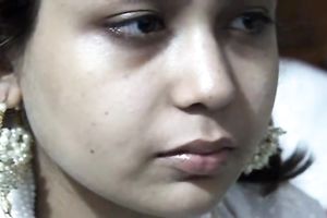 Amateur perverted black haired Paki wifey gets pushed missionary style