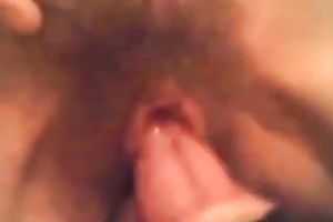Raunchy paramour riding my penis in reverse cowgirl position