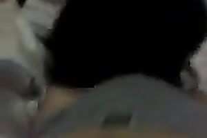 Playful Asian slutty wife groaning passionately whilst I fuck her cherry from behind