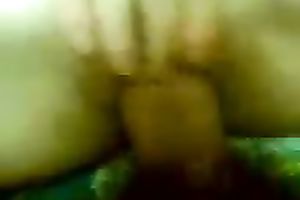 Cute dilettante Asian girlie receives her unshaved bawdy cleft drilled by her BF on livecam