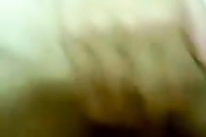 Cute dilettante Asian girlie receives her unshaved bawdy cleft drilled by her BF on livecam