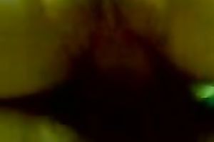 Cute dilettante Asian girlie receives her unshaved bawdy cleft drilled by her BF on livecam