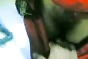 Amateur black skinned Desi dark brown nympho was blowing rigid jock