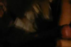 Awesome blonde haired ex-girlfriend of mine gives me quite precious BJ