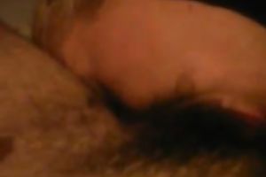 Awesome blonde haired ex-girlfriend of mine gives me quite precious BJ