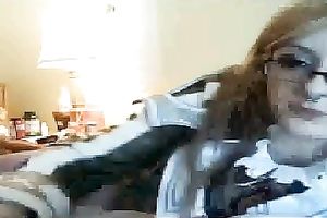 Alluring blonde playgirl flirts with me in tempting maid suit