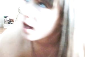 Stunning dark brown college doxy in the dorm room with her man