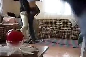 Spycam caught my ally panging his girlfriend in my room