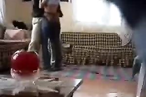 Spycam caught my ally panging his girlfriend in my room