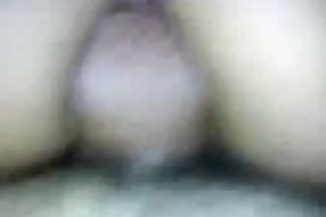 Submissive Indian prostitute hops on my hard shlong reverse cowgirl