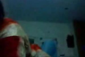 Submissive Indian prostitute hops on my hard shlong reverse cowgirl