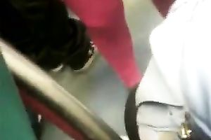 This flirty playgirl looks simply breathtaking in her constricted leggings