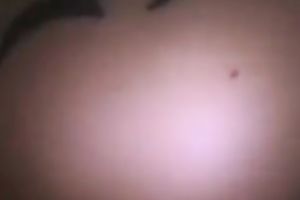 Brunette bitch enjoys anal sex with me after engulfing my dick