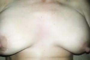 My husband allows me to rub her love button whilst I fuck her missionary style