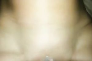 My husband allows me to rub her love button whilst I fuck her missionary style