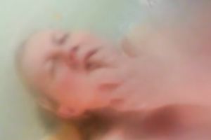 Mature auburn fatso with huge boobs was teasing her own old twat