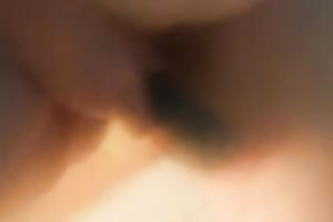 Mature auburn fatso with huge boobs was teasing her own old twat