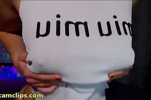 Cute blond legal age teenager just can not stop engulfing that rod