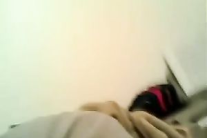 Hot dark brown bestfriend munches my bawdy cleft on POV clip