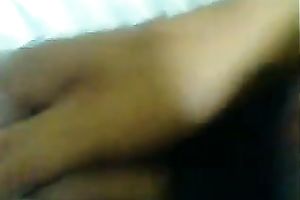 Cute non-professional Indian dirty slut wife gives quick head to her stud