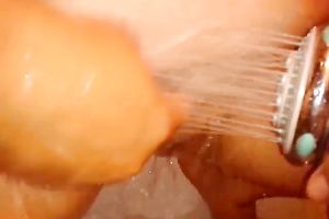 Kinky white wife with biggest saggy boobies exposed her beefy soaking bawdy cleft