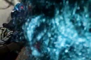 Cute and agreeable non-professional dark slutwife enjoying giant black pole