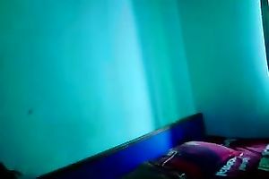 Busty dilettante milf Desi wife dressing up to work on livecam