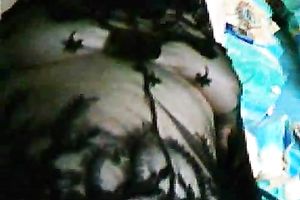 Ginger haired fat housewife joyfully exposes her hairy cunt