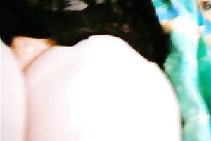 Ginger haired fat housewife joyfully exposes her hairy cunt