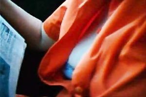 Ginger haired fat housewife joyfully exposes her hairy cunt