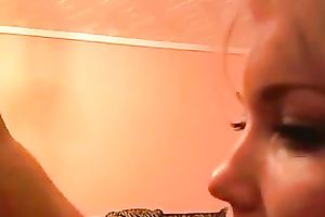 Sexy blonde ex GF rides my hard wang anew and sucks it