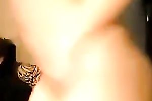 My pretty girlfriend asked me to film her solo on camera