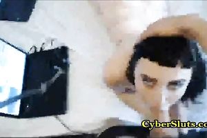 My Nerd Girlfriend POV Blowjob