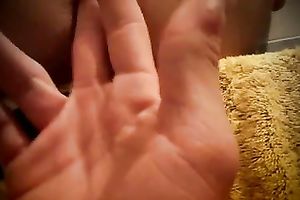 White impure girlfriend desires to be receive hardcore in solo masturbation