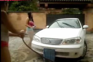 These supremely hot camgirls know the most excellent the technique of car wash