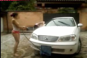 These supremely hot camgirls know the most excellent the technique of car wash