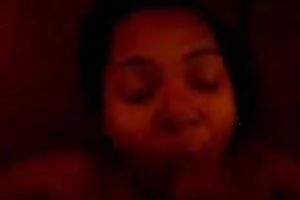 Bootylicious ebon cutie will blow wang on web camera for sure