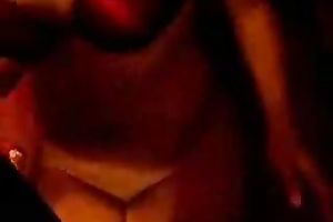 Bootylicious ebon cutie will blow wang on web camera for sure