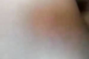 Pale skin slutty Indian non-professional babe filmed exposed on webcam