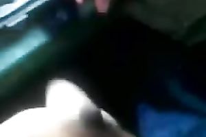 Pale skin slutty Indian non-professional babe filmed exposed on webcam