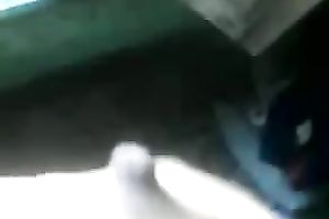 Pale skin slutty Indian non-professional babe filmed exposed on webcam