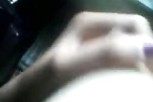 Pale skin slutty Indian non-professional babe filmed exposed on webcam