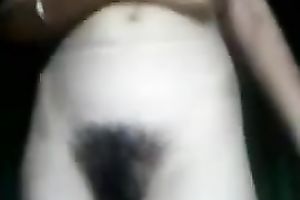 Pale skin slutty Indian non-professional babe filmed exposed on webcam