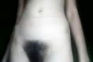 Pale skin slutty Indian non-professional babe filmed exposed on webcam