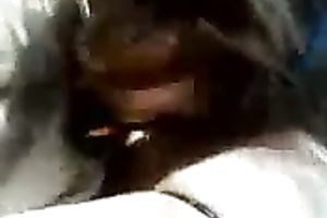 Got this Algerian plump brunette hair milf outdoors to fuck her