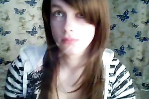 Hot and adorable girlfriend stroking my wang and getting her hands immodest with sticky jism