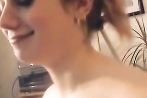 Buxom red haired MILFie black cock slut provides my buddy with astonishing oral job