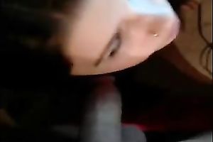 My great looking girlfriend knows how to give admirable head