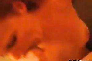 Red head mad bitch greedily swallows sugary bonker