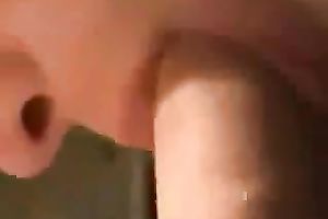 I taped the way my pale and skinny ex-girlfriend greedily sucked my dick